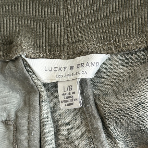 Lucky Brand Olive Green Joggers - Picture 3 of 5